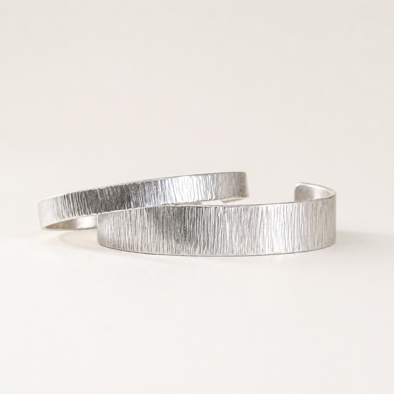 Terrain Cuff Bracelet | Handmade Bronze & Sterling Silver Cuff